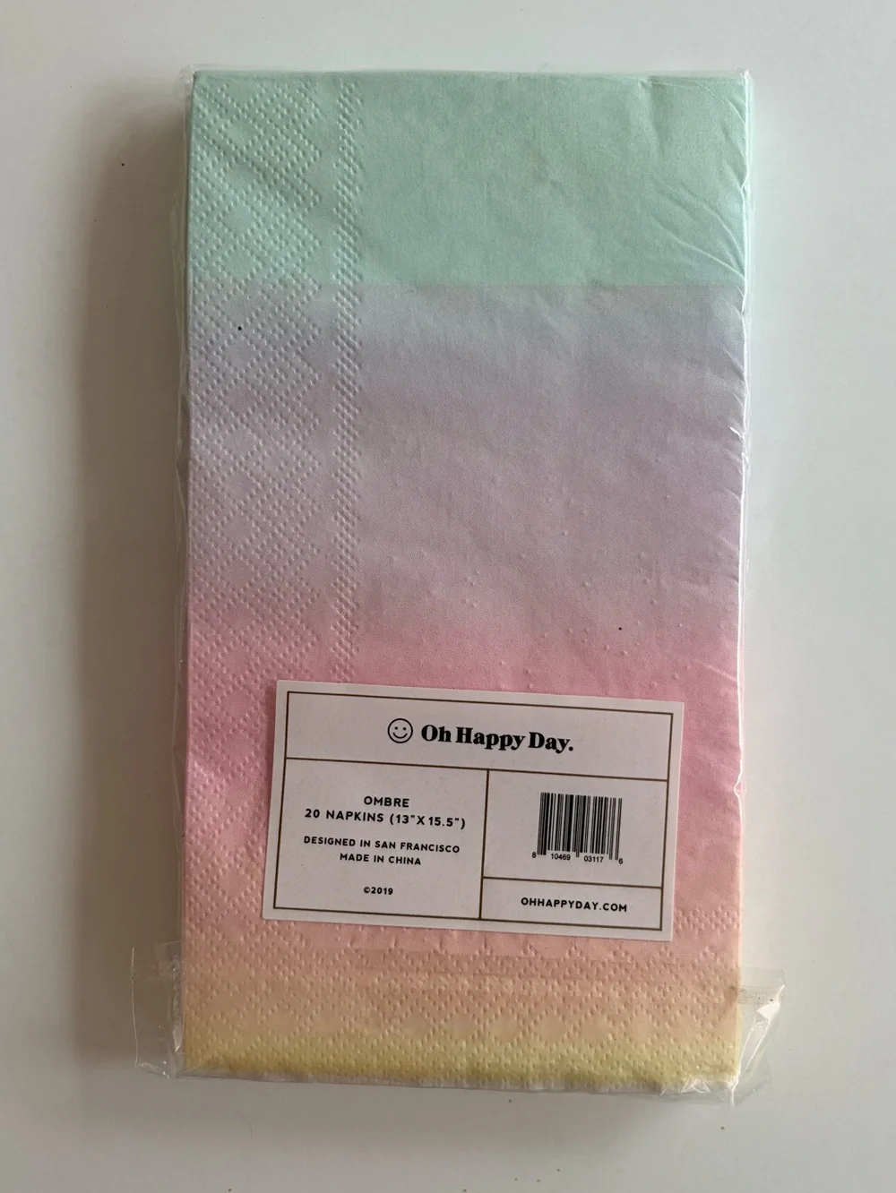 Meri Meri Ombré  Unicorn Party Tableware Set